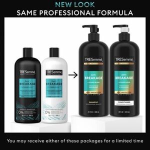 TRESemmé Silky & Smooth Anti-Frizz Conditioner with a pump top